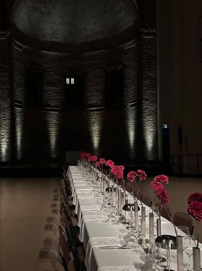 Experiência do projeto Montblanc Experience Dinner